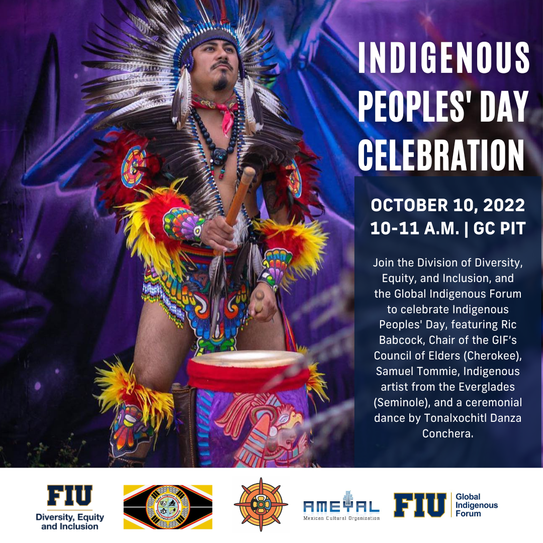 Indigenous People Day flyer